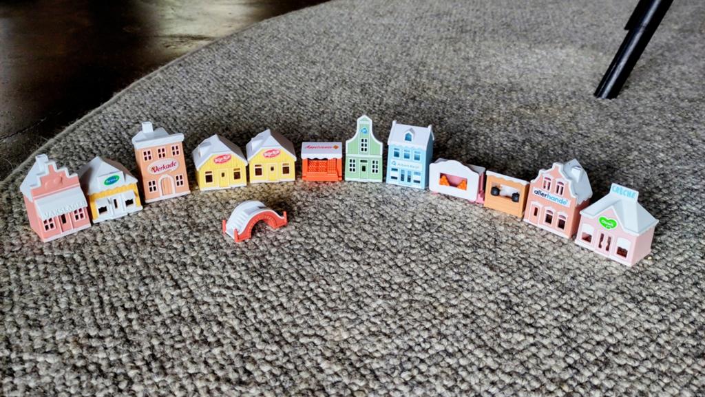 Setje AH huisjes, Albert Heijn, Ophalen of Verzenden