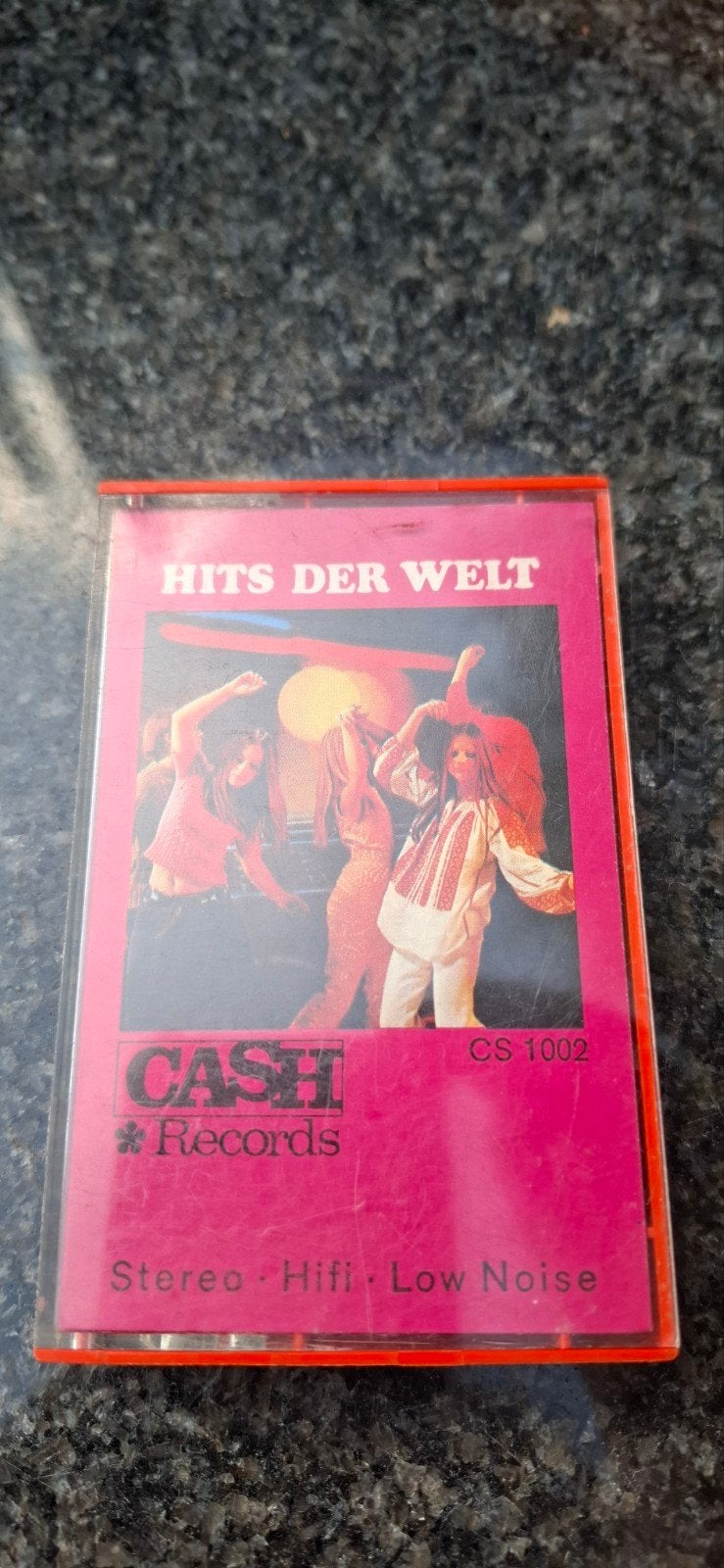 vintage cassettebandje hits der welt cash records, Ophalen of Verzenden, Gebruikt, Overige genres, 1 bandje