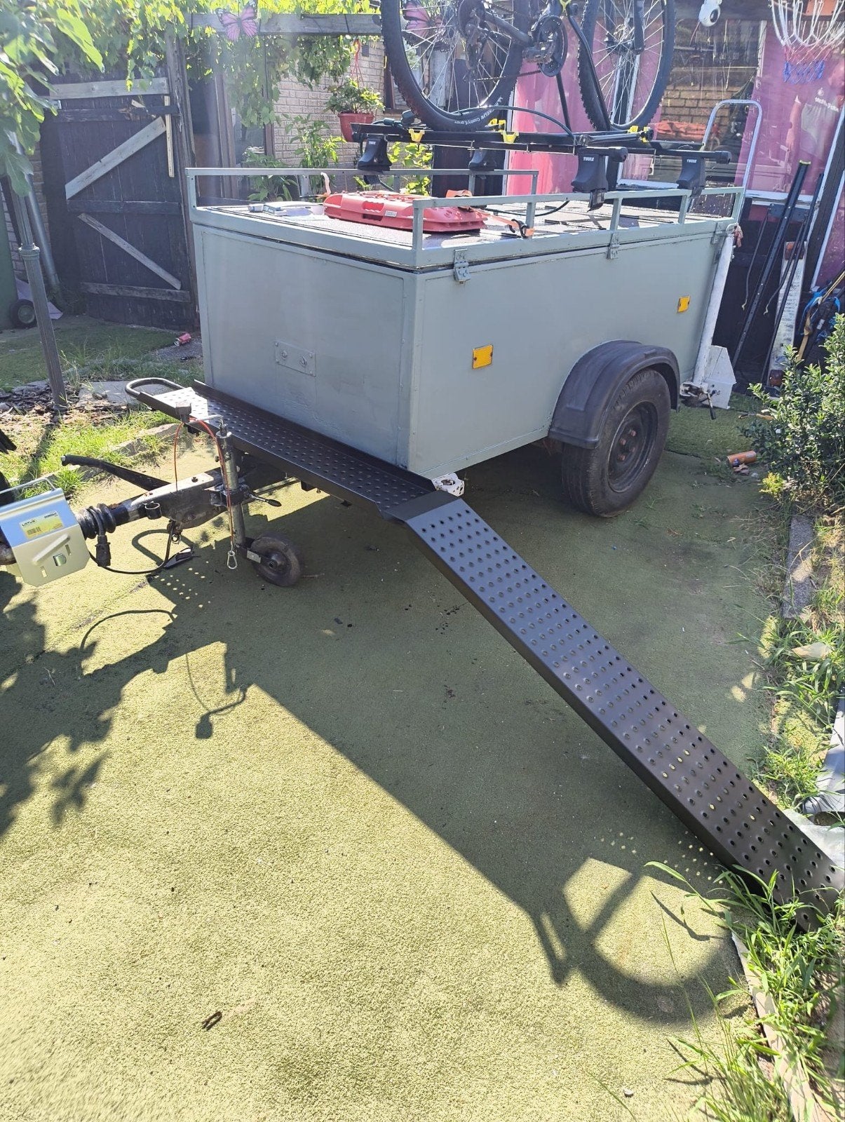 bagage wagen met scooter drager, Caravans en Kamperen, Ophalen