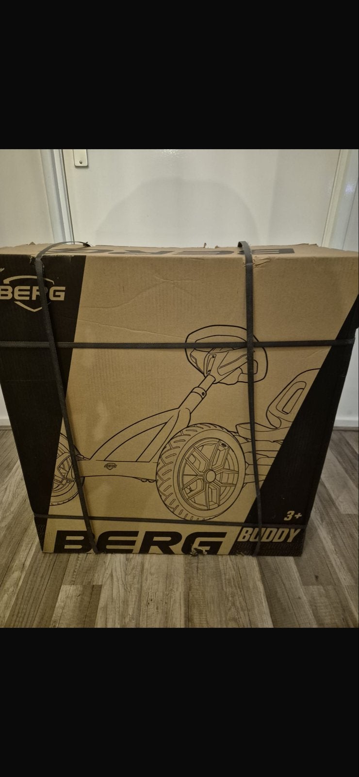 BERG Buddy Cross Black skelter - Nieuw in doos, Verzenden, Nieuw, Trapvoertuig