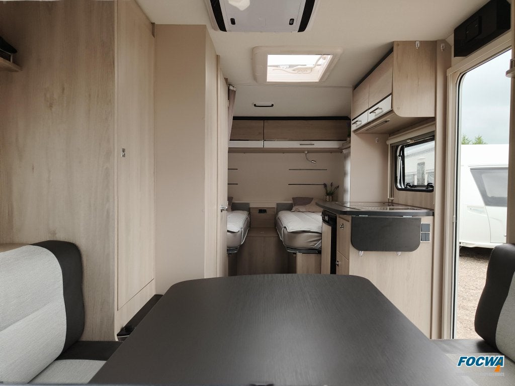 Caravelair Antares Style 450 Mover 2 Enkele Bedden Zit, Dwarsbed, Standaardzit, Bedrijf, 750 - 1000 kg