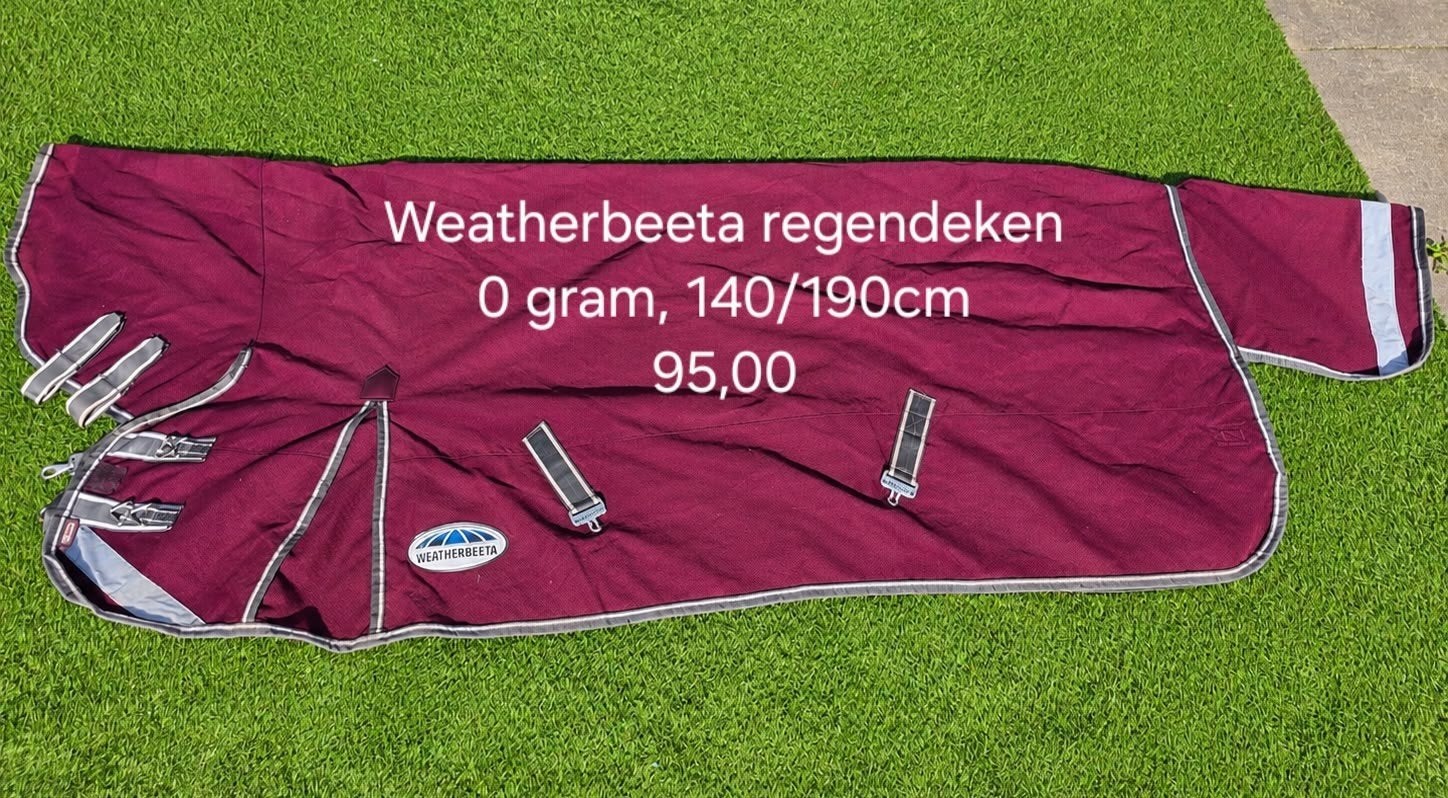 Weatherbeeta regendeken, Dieren en Toebehoren, Ophalen of Verzenden