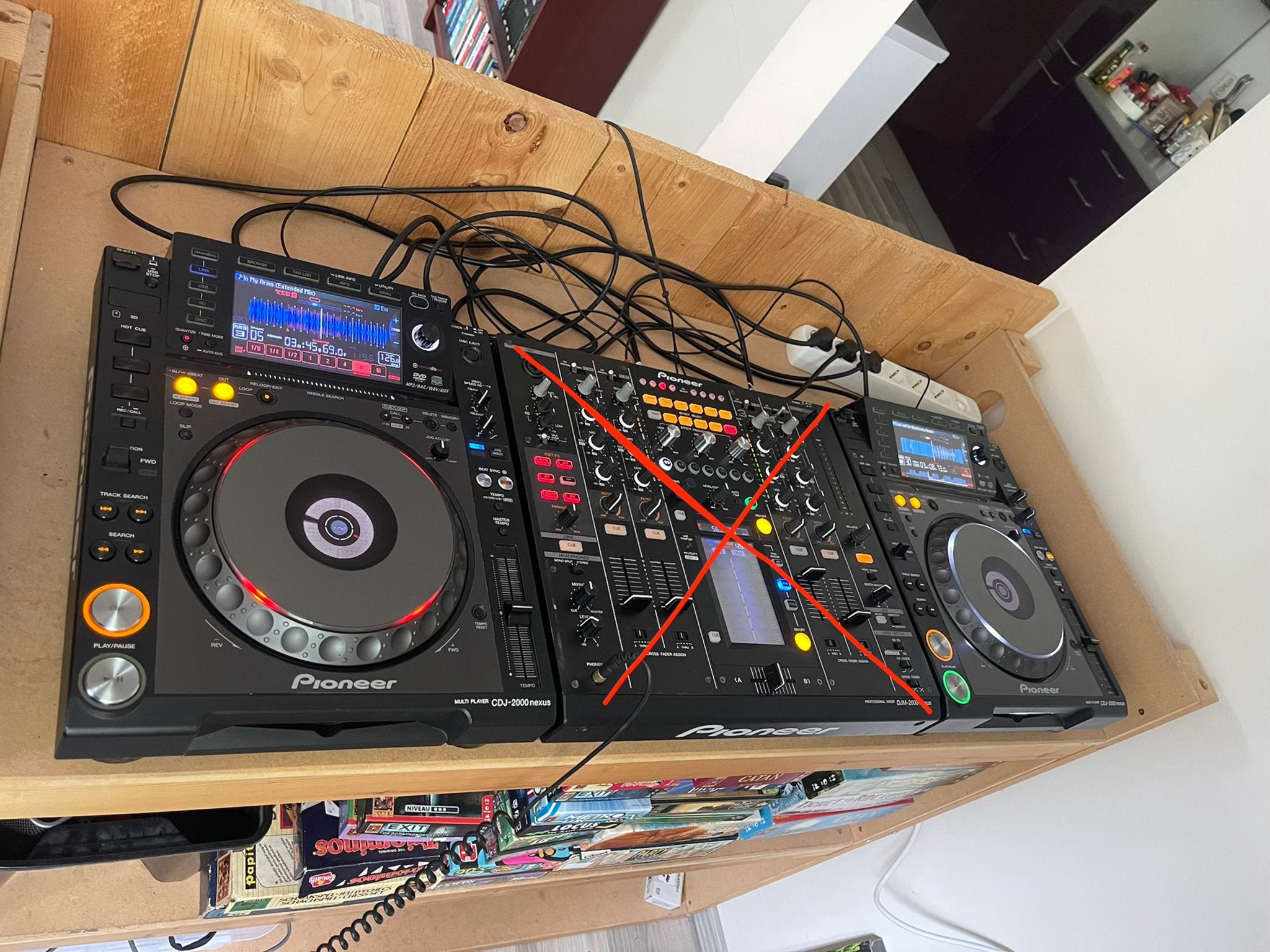 2x Pioneer CDJ-2000NXS (incl. Stofkappen en flightcases), Muziek en Instrumenten, Ophalen, Gebruikt, Dj-set, Pioneer