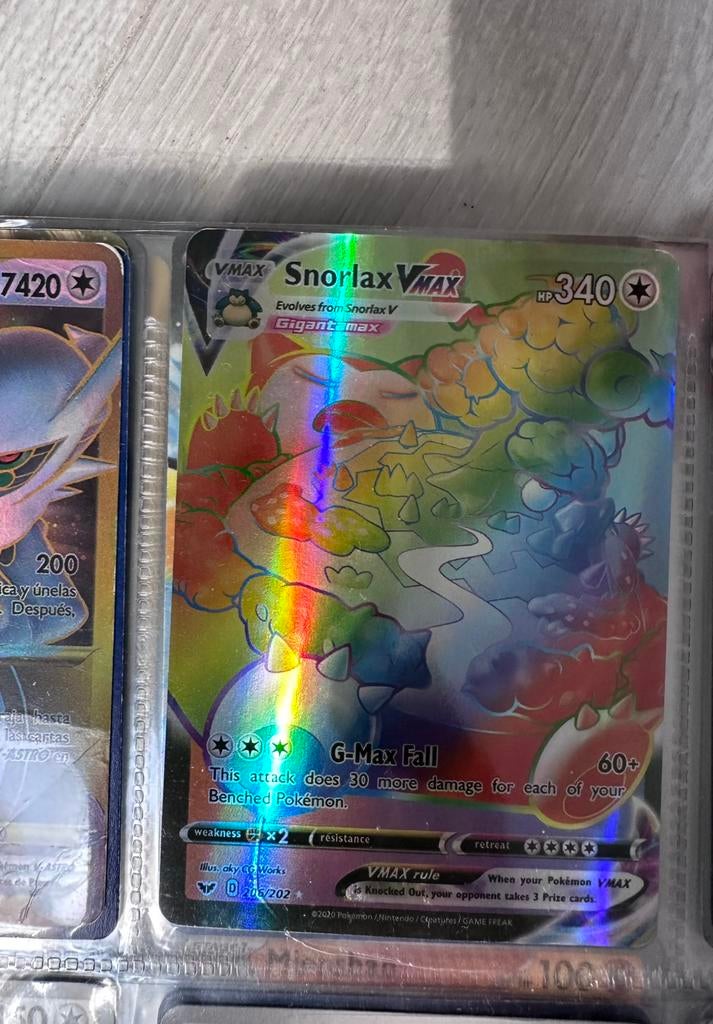 Snorlax Vmax Pokémon card kaart, Hobby en Vrije tijd, Verzamelkaartspellen | Pokémon, Ophalen of Verzenden, Zo goed als nieuw
