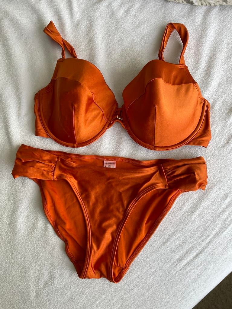 Hunkemöller Bikini Set Oranje -Nieuw, Kleding | Dames, Badmode en Zwemkleding, Ophalen of Verzenden, Zo goed als nieuw, Oranje