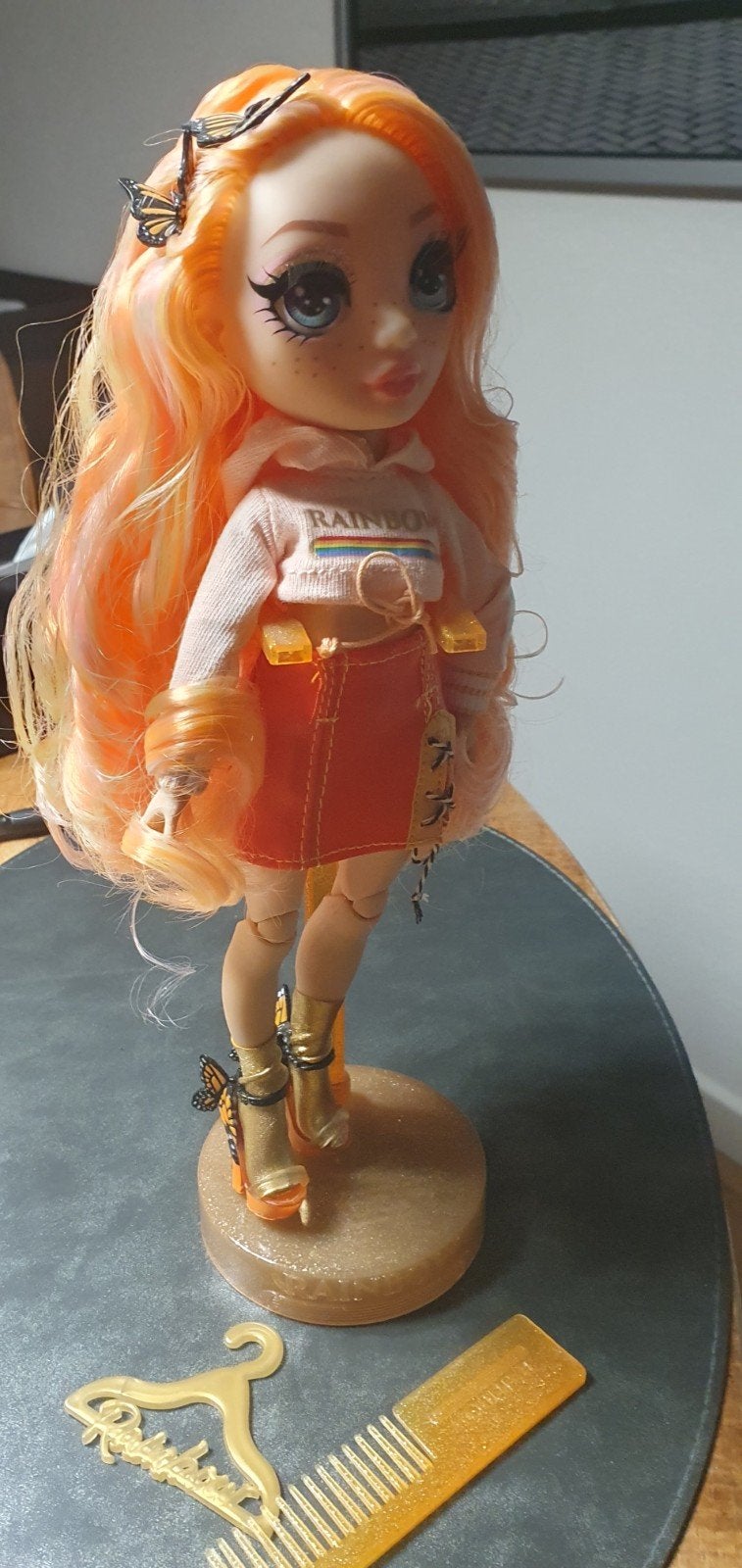 Rainbow High serie 1 Poppy Rowan, Ophalen, Zo goed als nieuw, Fashion Doll