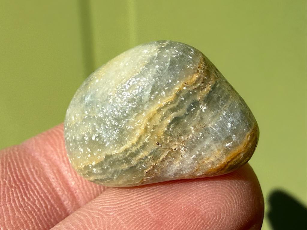 Lemurian Aquatine broekzaksteen mineralen, Ophalen of Verzenden, Mineraal