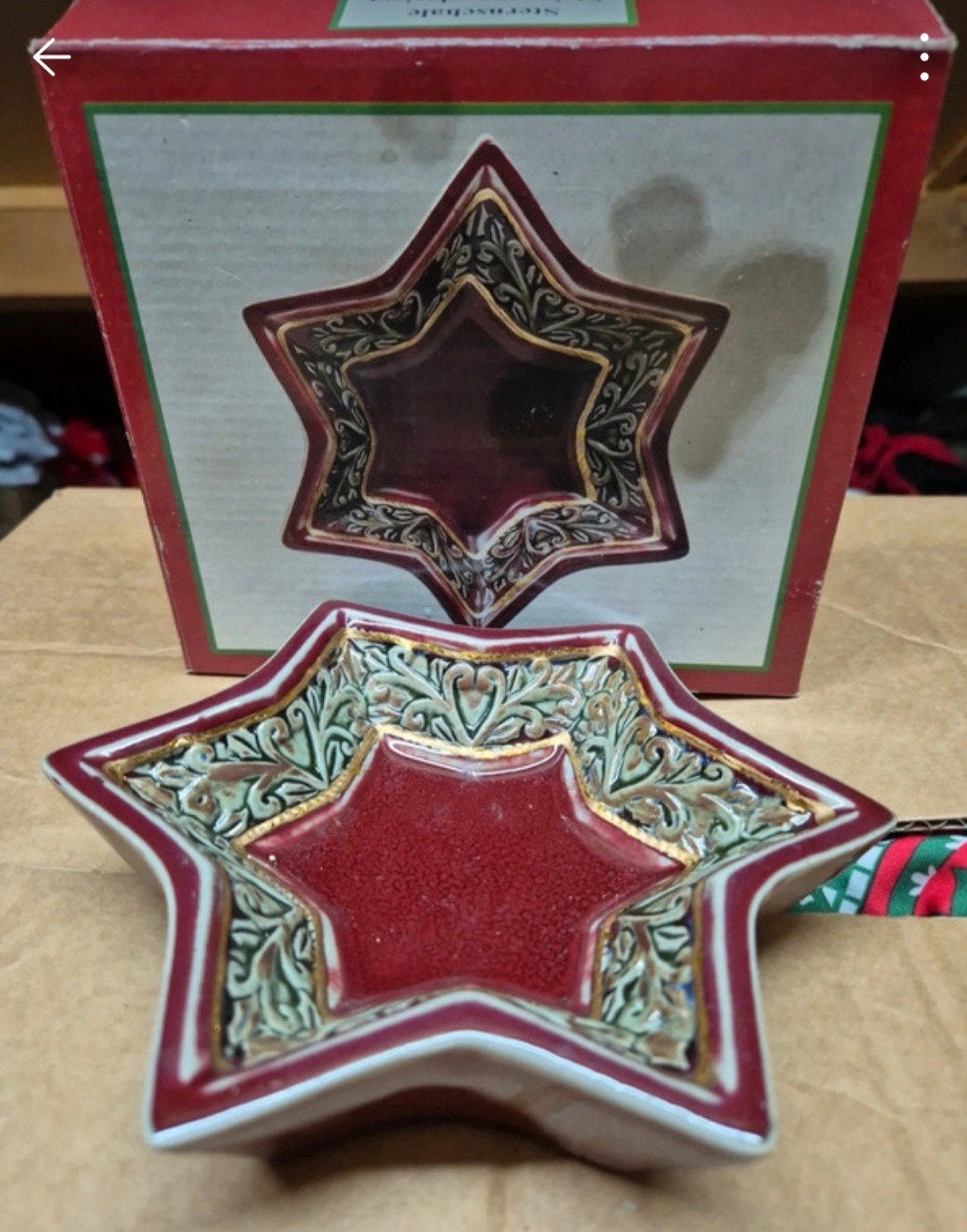 kerst schaaltje, Diversen, Ophalen of Verzenden, Zo goed als nieuw