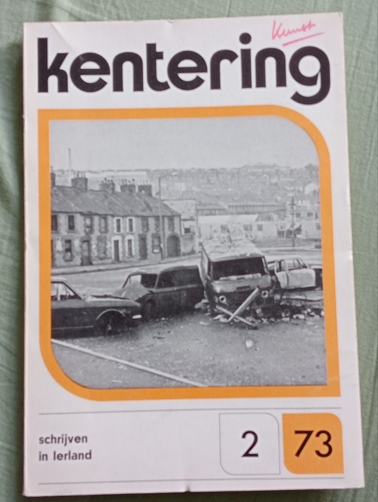 Kentering 2 73 - Schrijven in Ierland, Boeken, Ophalen of Verzenden, Gelezen, Overige typen