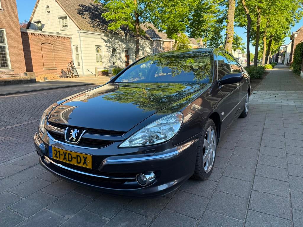 Peugeot 607 3.0-24V Executive AUTOMAAT EERSTE EIGENAAR DEALE, Auto's, Peugeot, 2946 cc, Zilver of Grijs, 6 cilinders, 750 kg