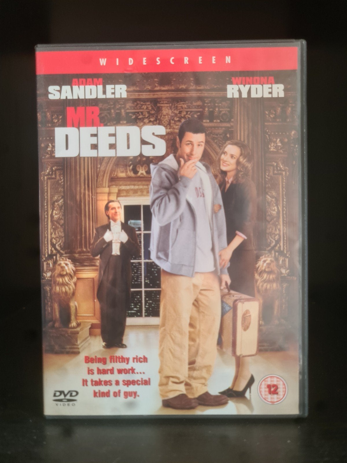 Mr. Deeds DVD - Adam Sandler & Winona Ryder, Engels, Nederlands, Romantische komedie, Ophalen of Verzenden
