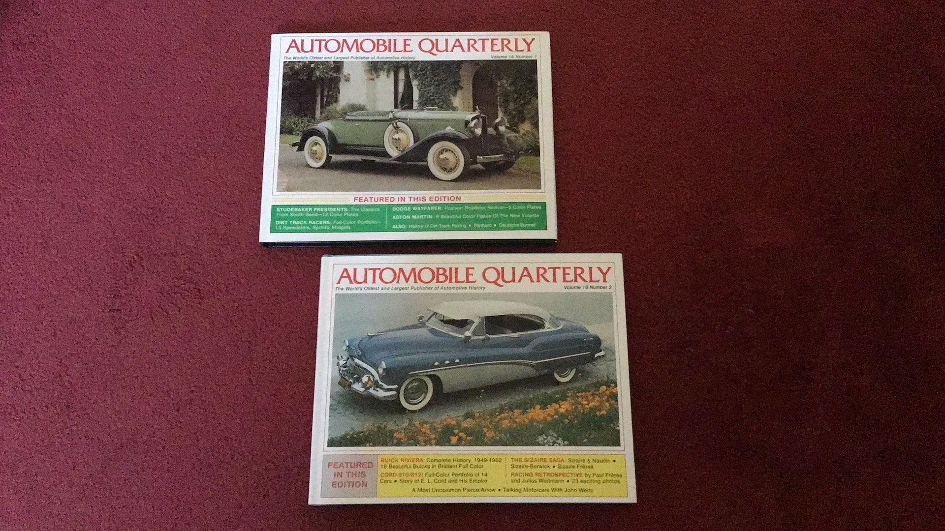 Automobile Quarterly, Ophalen of Verzenden, Nieuw