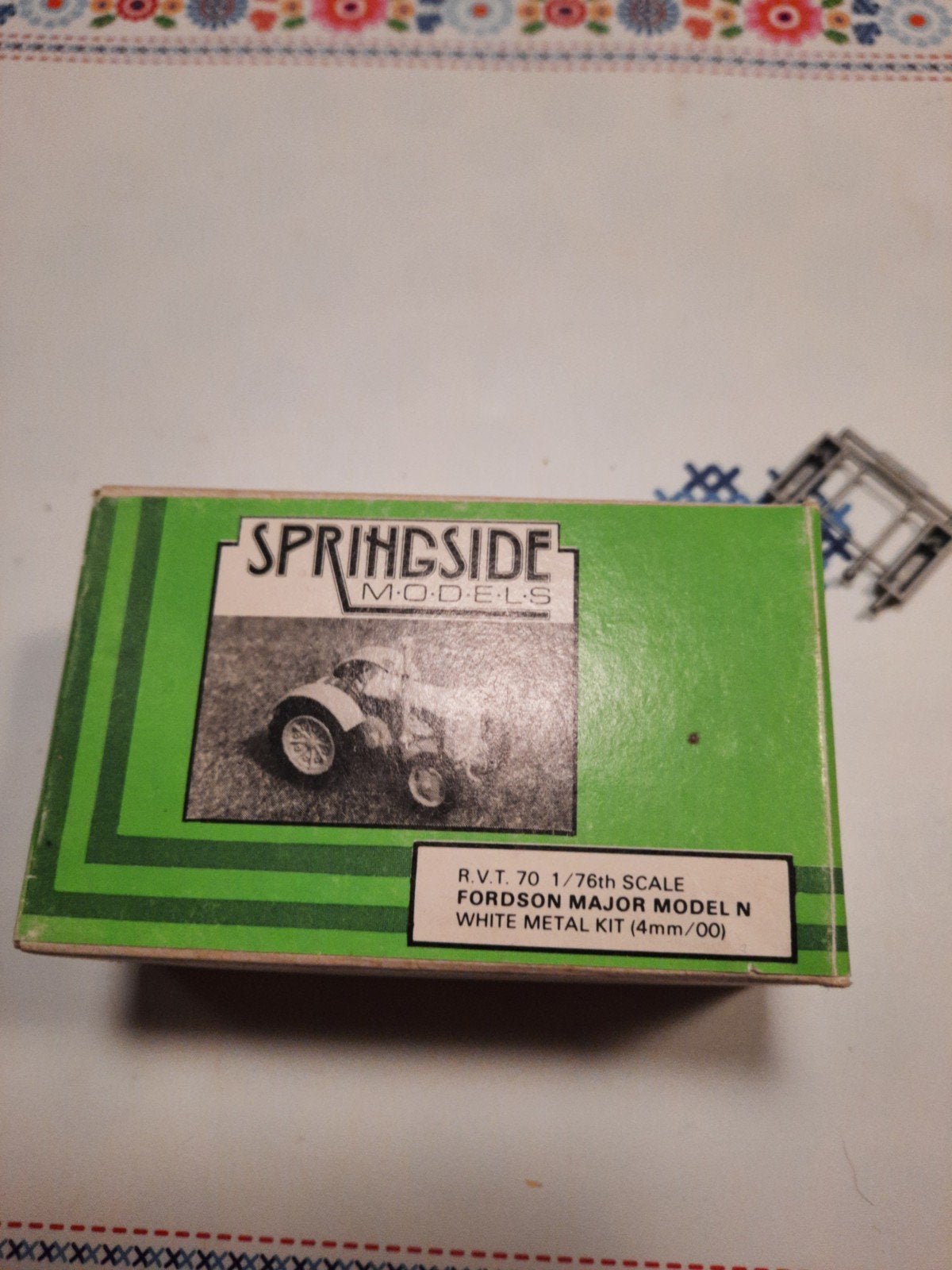 Springside Bouwkit Fordson N Tractor Wit Metaal, Overige merken, 1:50 of kleiner, Overige typen, Nieuw