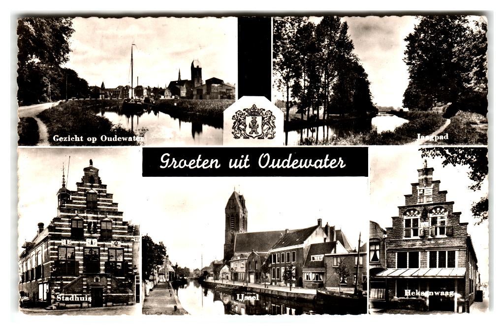 Oudewater, Groeten uit Oudewater, Verzenden, 1960 tot 1980, Gelopen, Utrecht