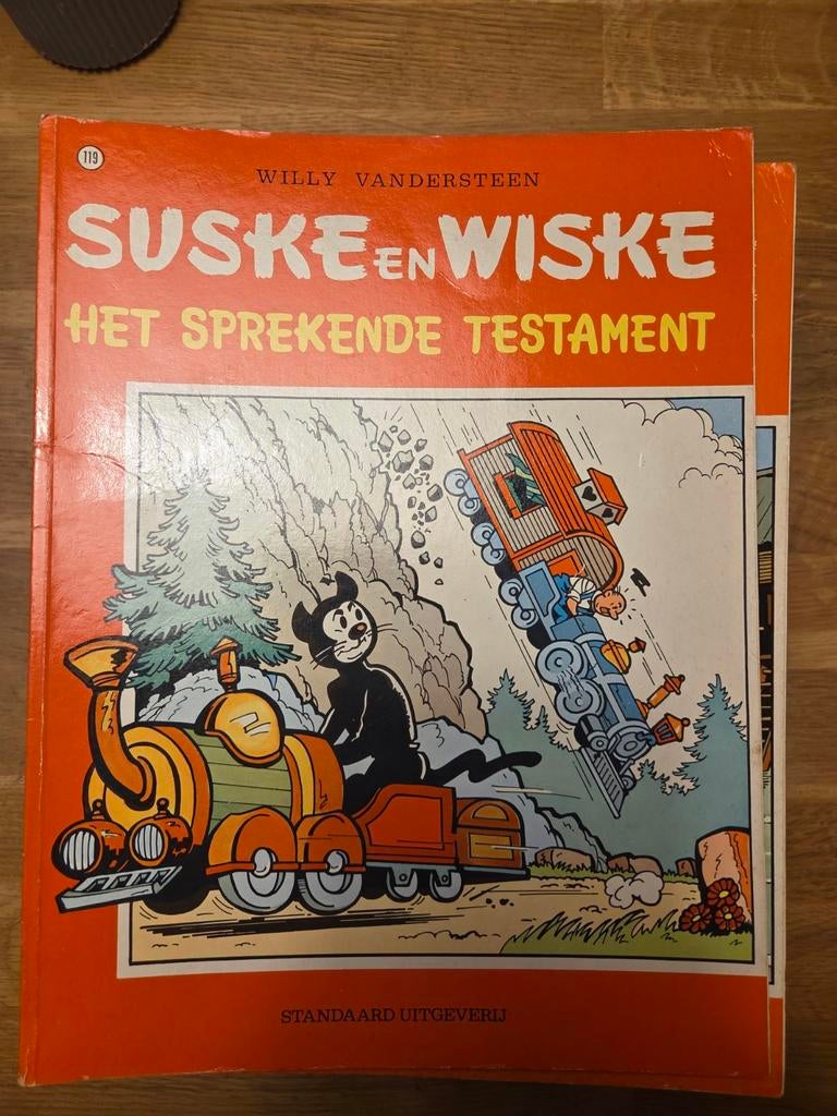 Suske en Wiske 119: Het Sprekende Testament, Eén stripboek, Ophalen of Verzenden, Gelezen, Willy Vandersteen