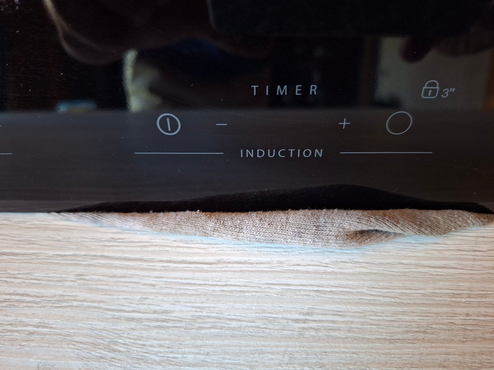 Whirlpool ACM 1032/BA Inductiekookplaat - Gebruikt, Ophalen, Gebruikt, 4 kookzones, Inbouw