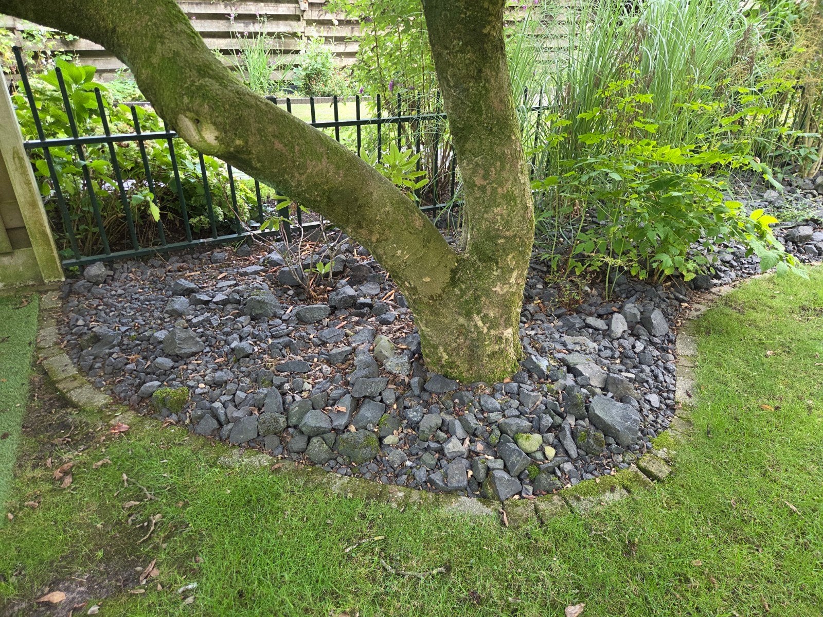 Grijs ballaststeen voor tuin of decoratie, Ophalen, Overige materialen, Gebruikt, Kei