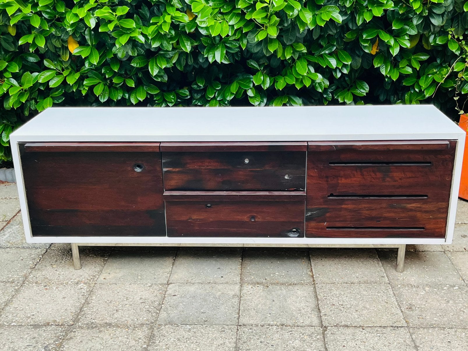 Lkd gerecycled hout  dressoir LDK van oude schepen., Huis en Inrichting, Kasten | Dressoirs, Ophalen of Verzenden, Nieuw, 25 tot 50 cm