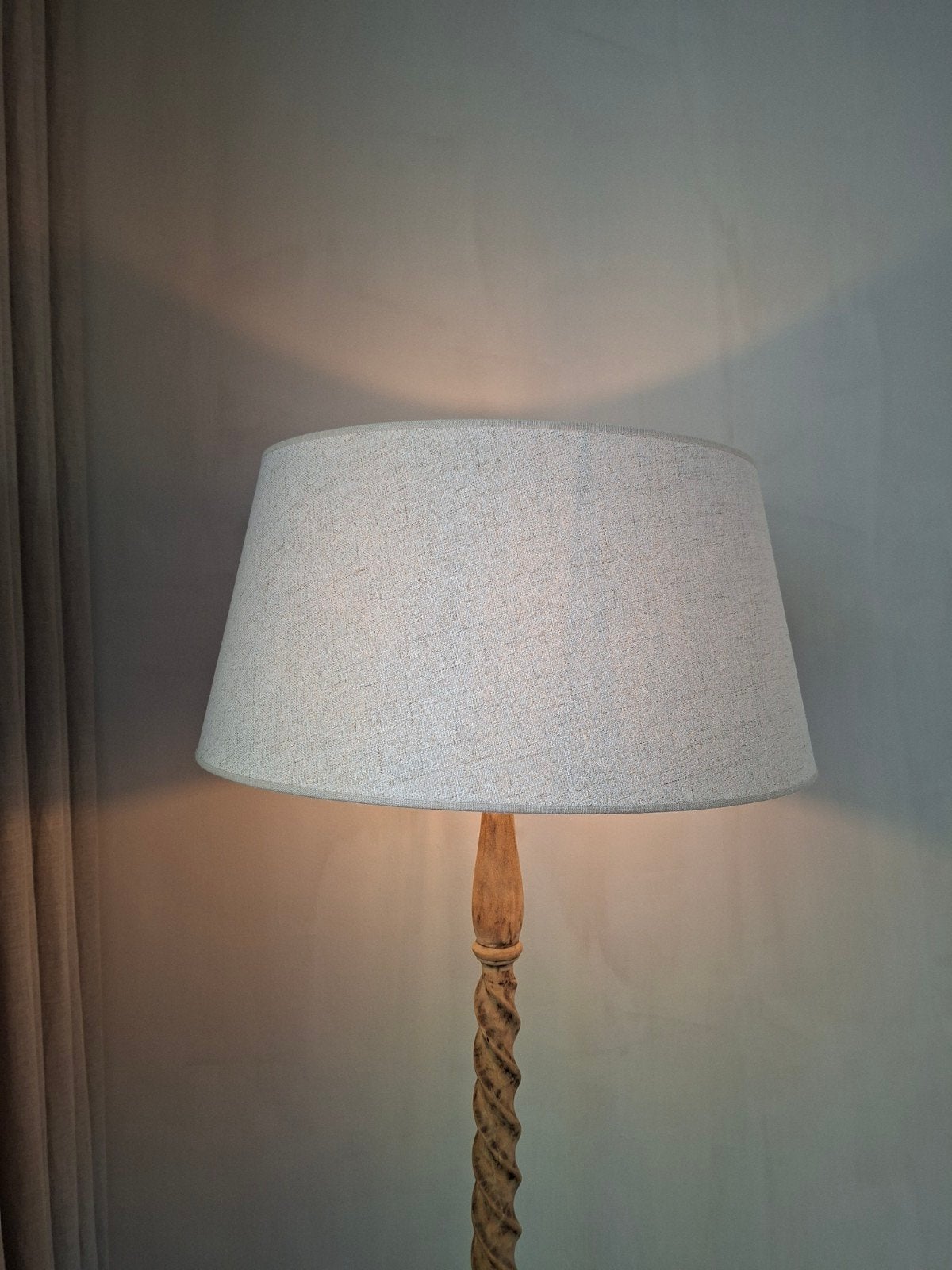Sale!! Nieuwe lampenkap beige/zand, Huis en Inrichting, Lampen | Lampenkappen, Ophalen, 25 tot 50 cm, Beige, Rond