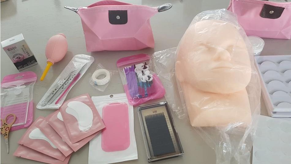 Nep Wimpers Make-up Oefenhoofd / Make Up Oefen Hoofd Oefenen, Verzenden, Nieuw