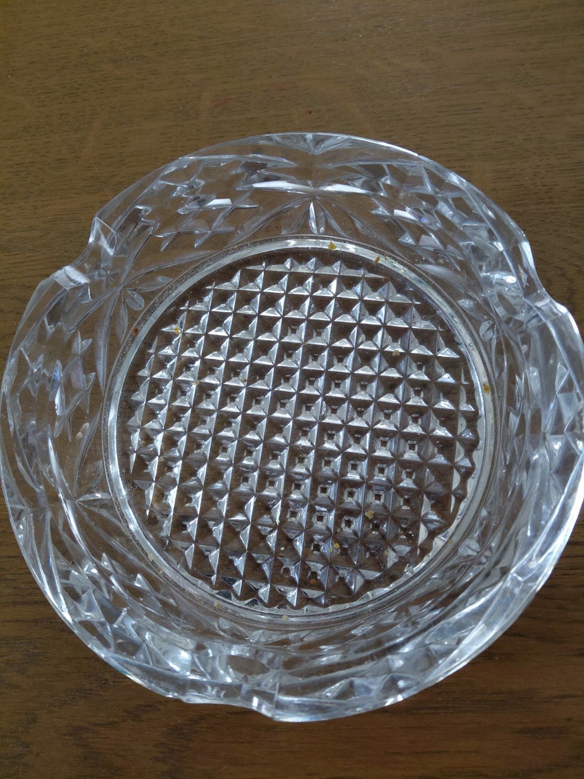 Vintage Glazen Asbak - Decoratief en Functioneel, Ophalen of Verzenden