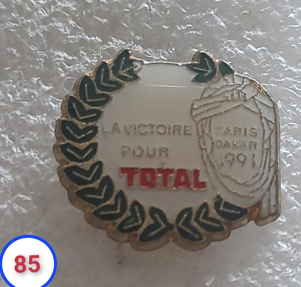 Pin Paris Dakar 1991 Total, Verzenden