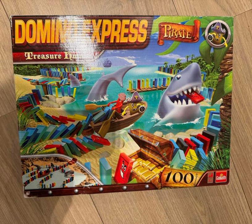 Domino Express Pirate Treasure Island, Ophalen of Verzenden, Gebruikt