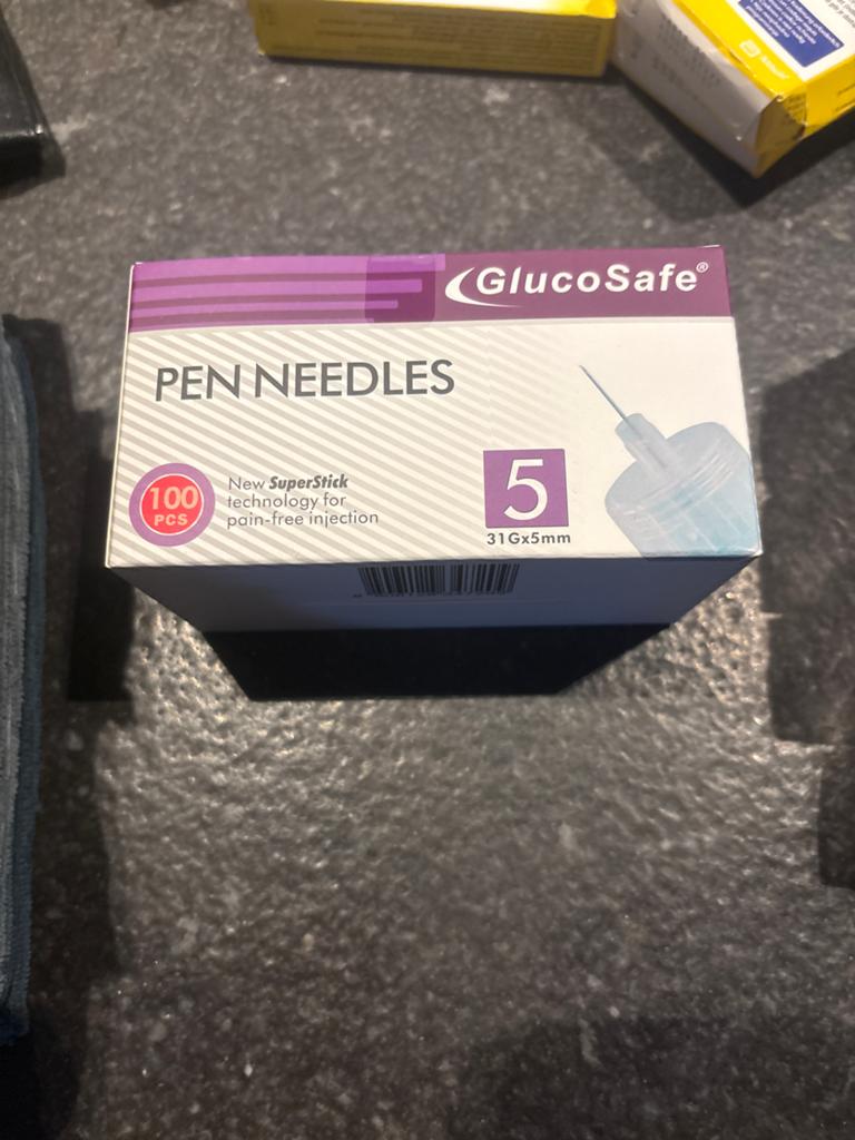 Pen naaljes 5mm pen diabetes, Ophalen of Verzenden, Nieuw