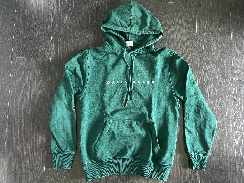 Daily Paper Hoodie Groen - Maat M, Maat 48/50 (M), Ophalen of Verzenden, Zo goed als nieuw, Daily Paper
