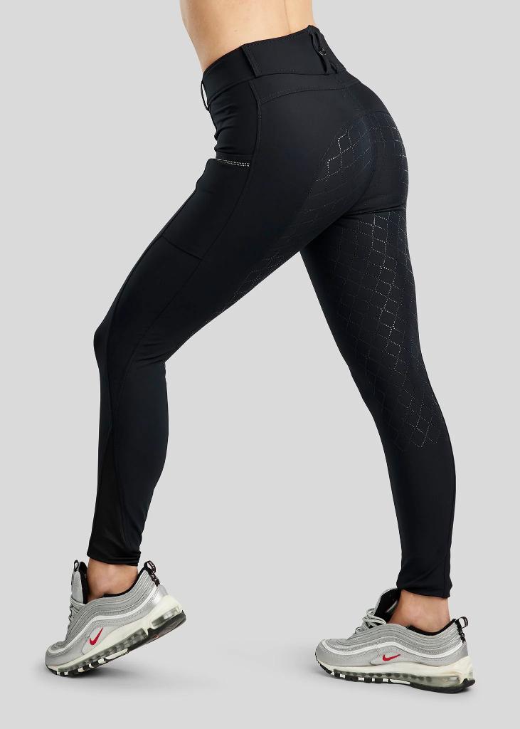 Montar MoMaggie Gun Metal Crystal, Full Grip, maat 40, 42, Dressuur, Nieuw, Dames, Onderkleding