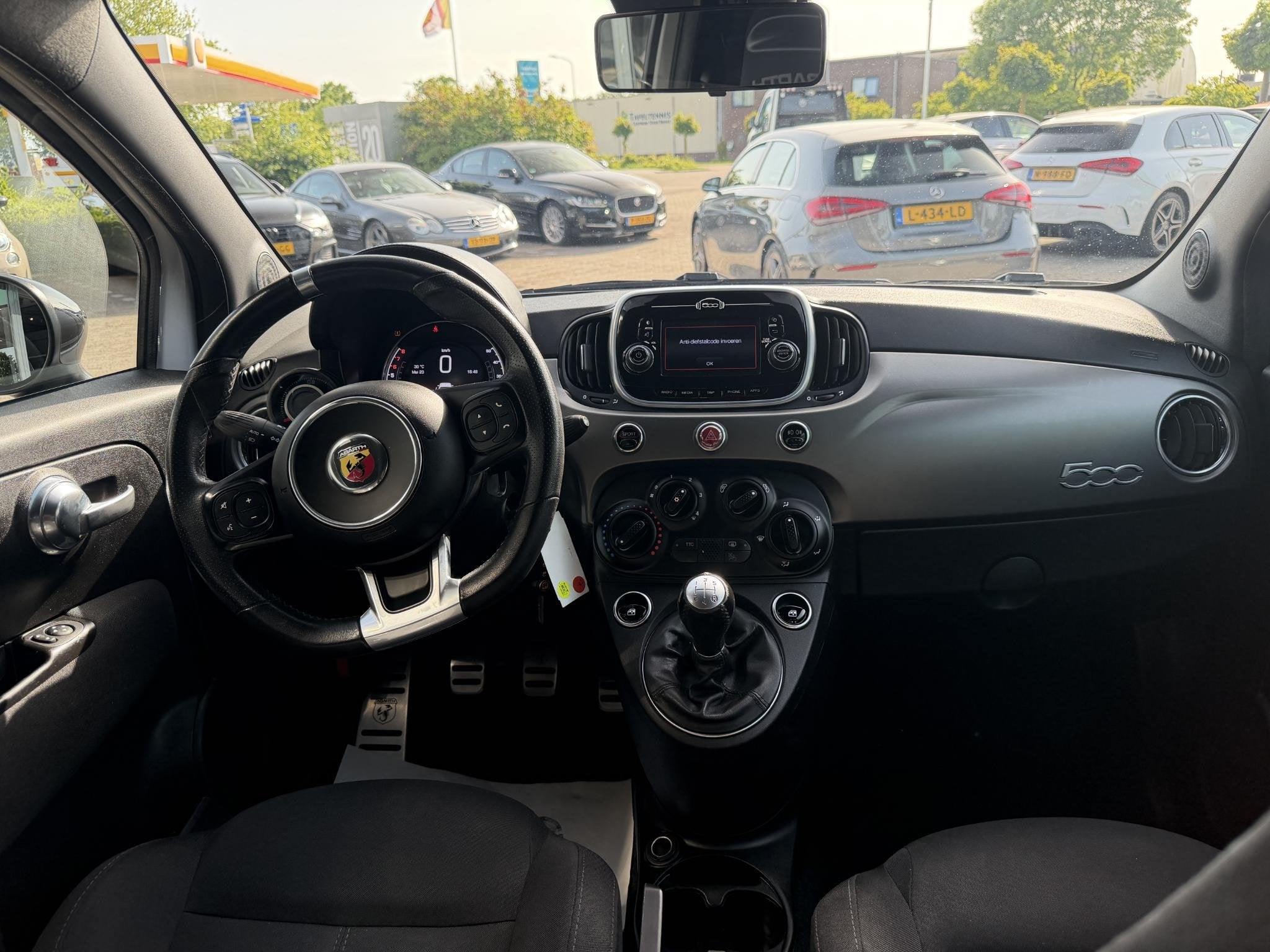 Fiat 500 1.4 T-Jet Abarth Turismo 595 | 70TH ANNIVERSARY | N, Auto's, Voorwielaandrijving, Gebruikt, Euro 6, 4 cilinders