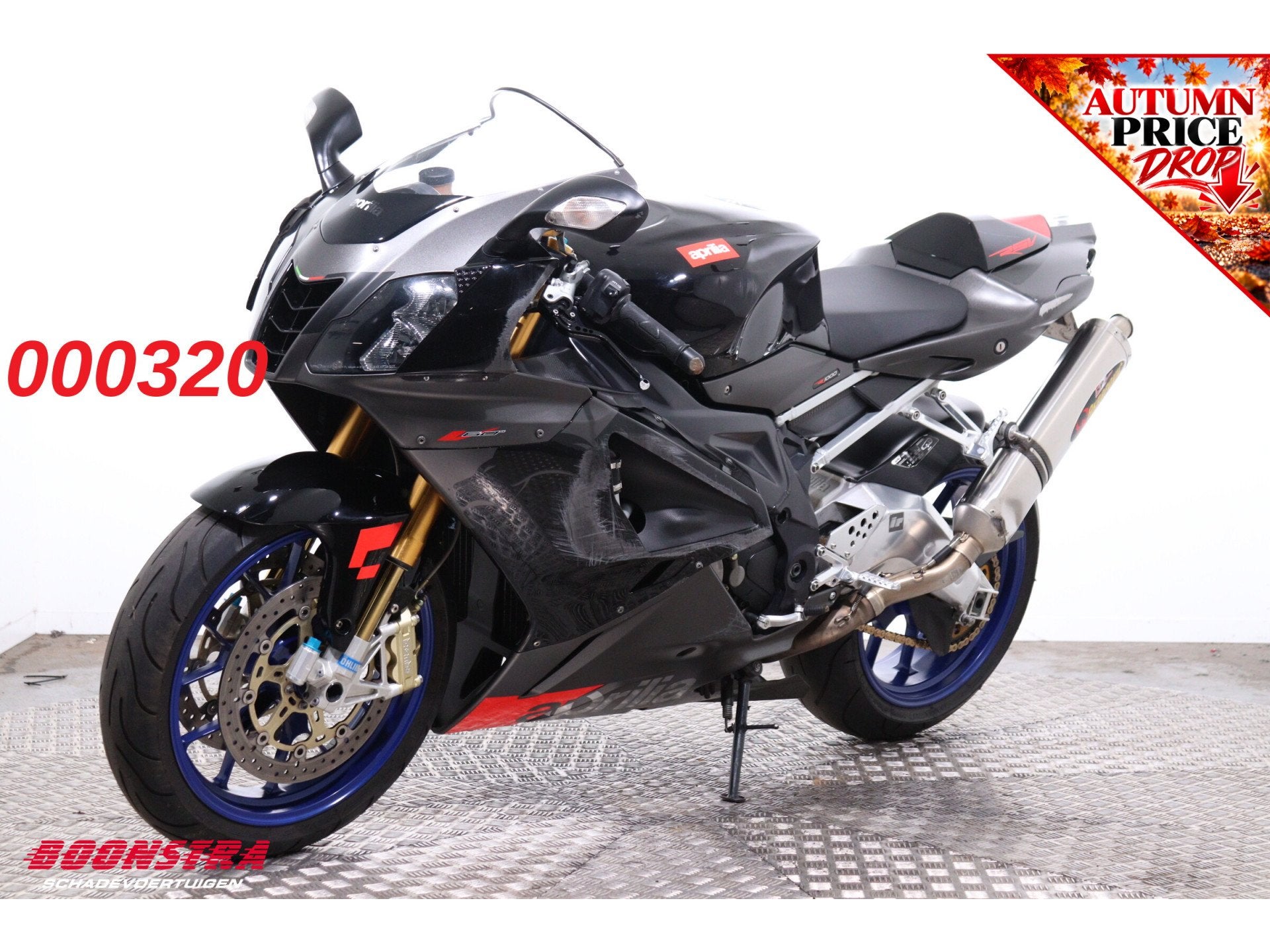Aprilia RSV 1000 R Akrapovic 31.038 km! (bj 2006), Motoren, Aprilia, Dopplerlaan 4
9207HC  DRACHTEN, NL, Boonstra Schadevoertuigen