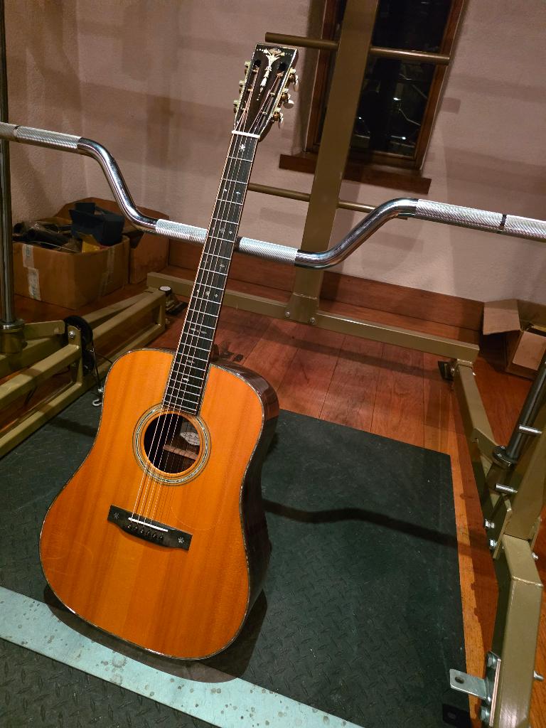 Rozawood D-42 Brazilian Bwj 2014 Akoestische Gitaar, Ophalen of Verzenden, Zo goed als nieuw, Western- of Steelstringgitaar, Met koffer