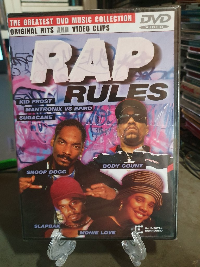 dvd muziek - Various - Rap Rules, Alle leeftijden, Ophalen, Zo goed als nieuw