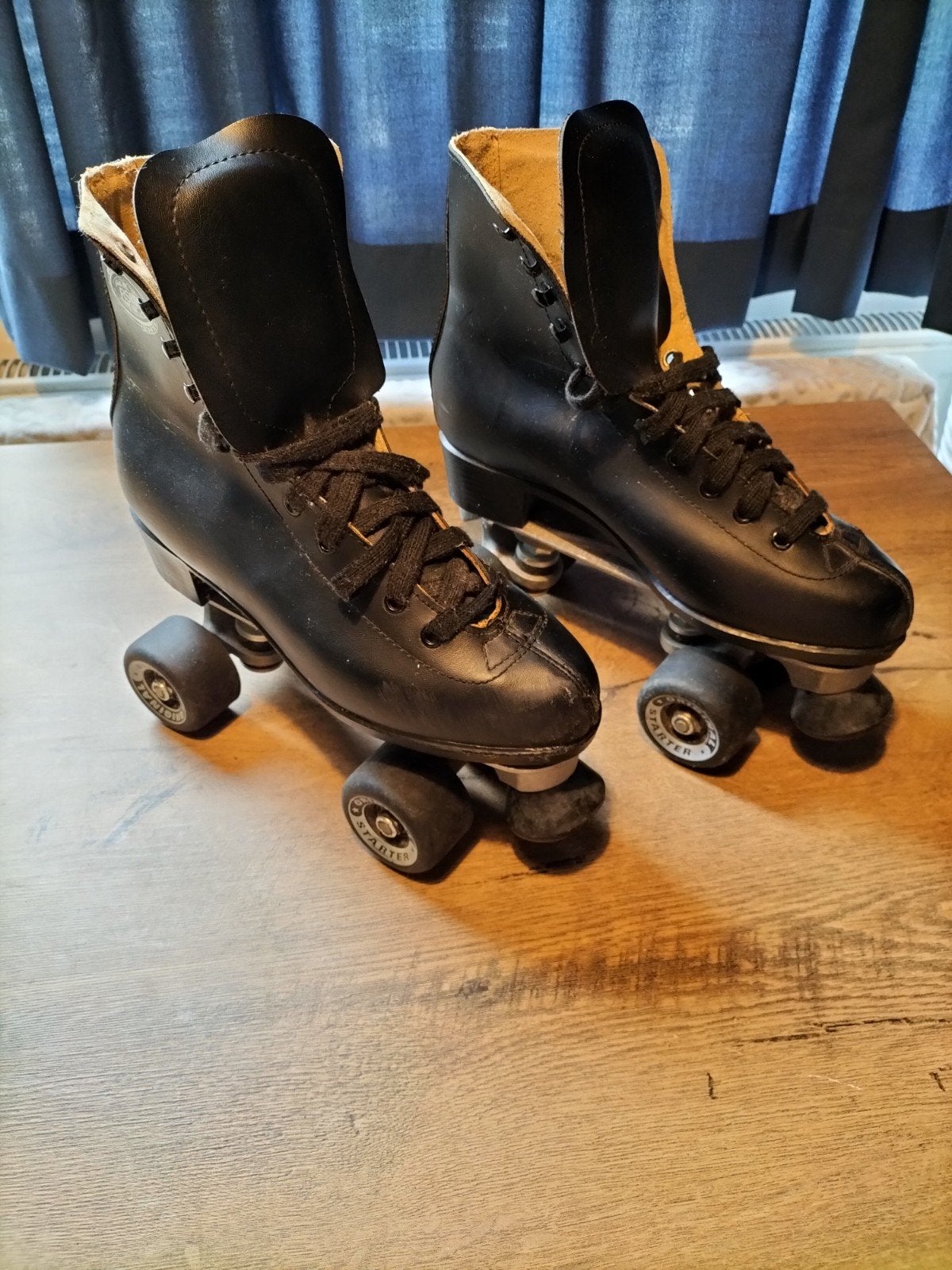 RSI Original Starter Rolschaatsen Zwart Leer - Maat 40, Ophalen, Gebruikt, Dames