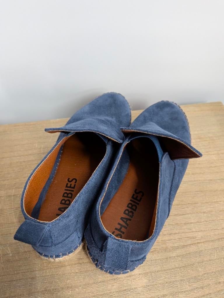 Shabbies Amsterdam espadrilles suede blauw maat 38 nieuw, Kleding | Dames, Schoenen, Shabbies Amsterdam, Blauw, Nieuw, Ophalen of Verzenden