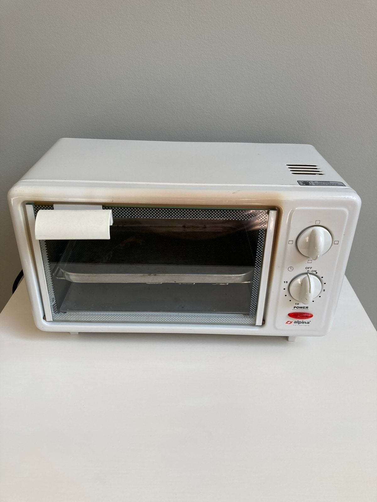 ==LEUK== Alpina Oven met Bakplaat, Ophalen of Verzenden, Zo goed als nieuw, Minder dan 45 cm