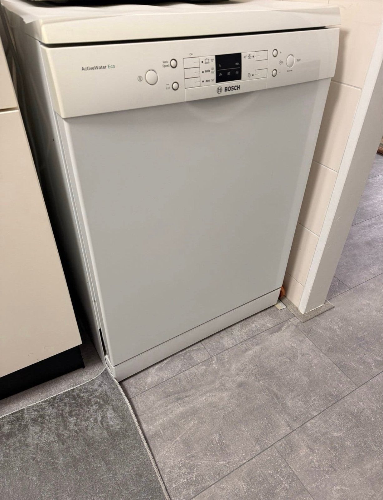 Bosch ActiveWater Eco Vaatwasser, Ophalen, 60 cm of meer, Eco programma, Zo goed als nieuw