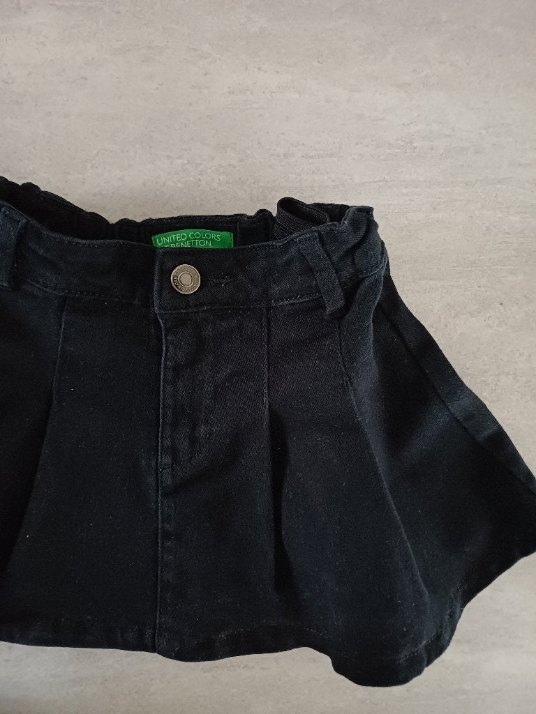 Rokje en spijkershort, Ophalen, Gebruikt, United Colors of Benetton, Meisje