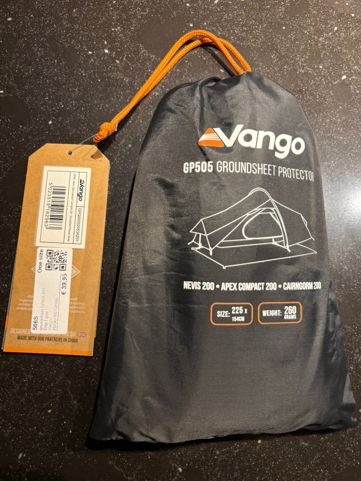 Vango GP505 Groundsheet Protector - Nieuw, Caravans en Kamperen, Verzenden, Nieuw