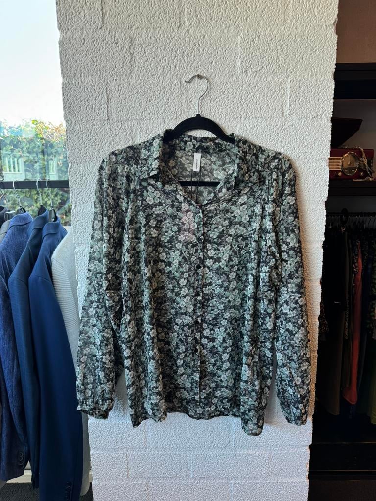 Soya concept bloemen blouse maat S, Ophalen of Verzenden, Zo goed als nieuw, Maat 36 (S)