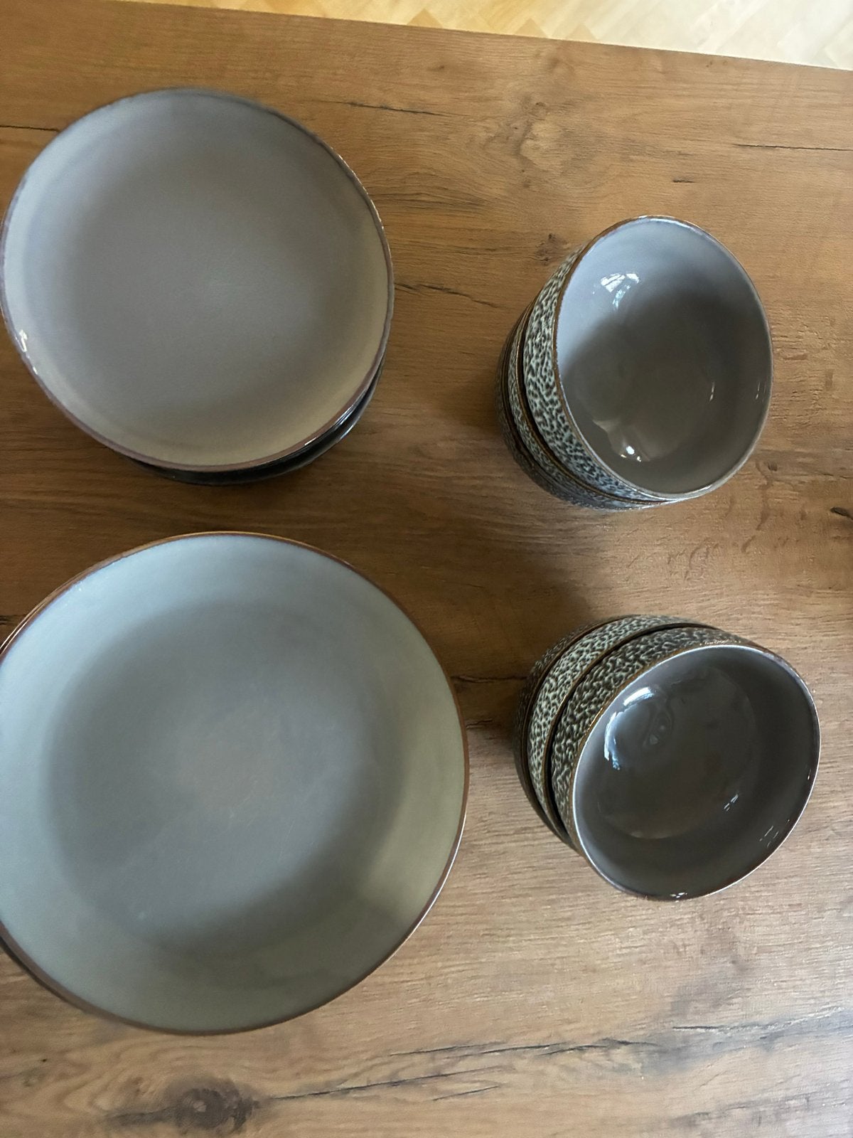 HERMAN DEN BLIJKER Servies set:12 borden en 6 kommen, Ophalen, Keramiek, Zo goed als nieuw, Overige stijlen