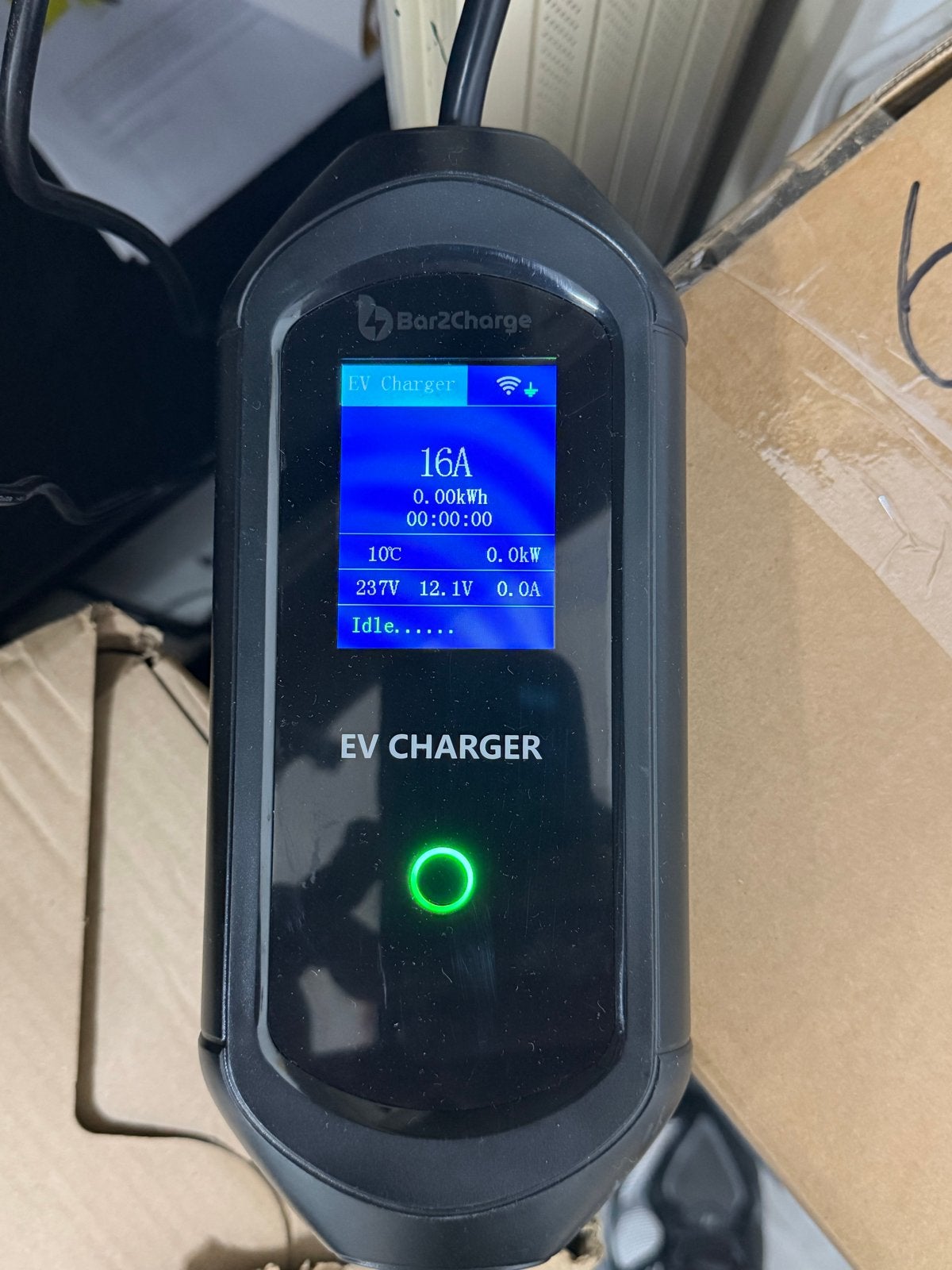Mobiele Thuislader 3.7kW Type 2, 10m, IP65, SmartLife/Tuya, Auto diversen, Laadpalen, Info@bar2charge.eu, Molenstraat 118 5701 KJ Helmond