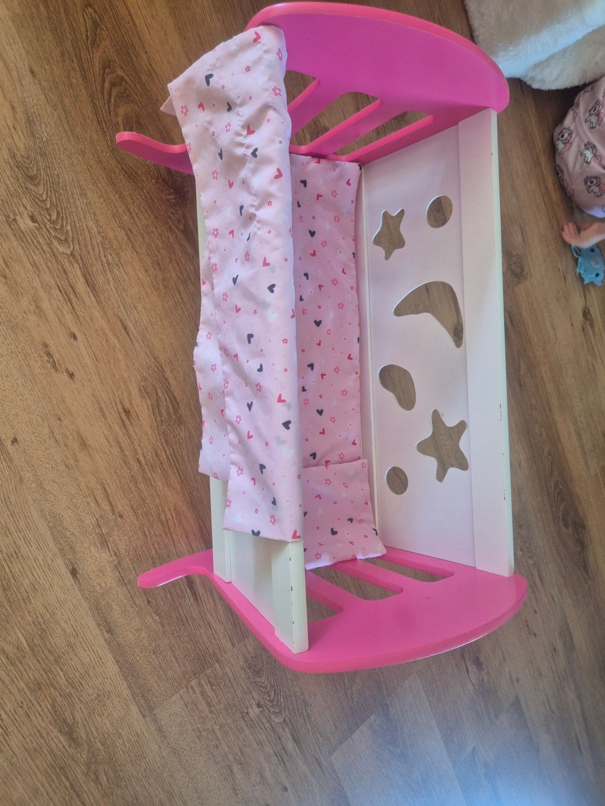 Poppenbed, Ophalen, Babypop