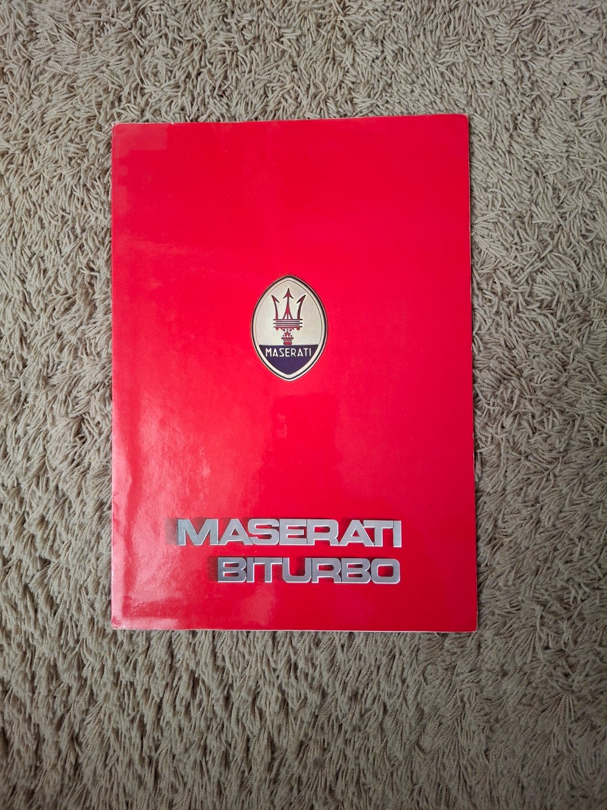 Autofolder Maserati Biturbo, Boeken, Verzenden, Overige merken