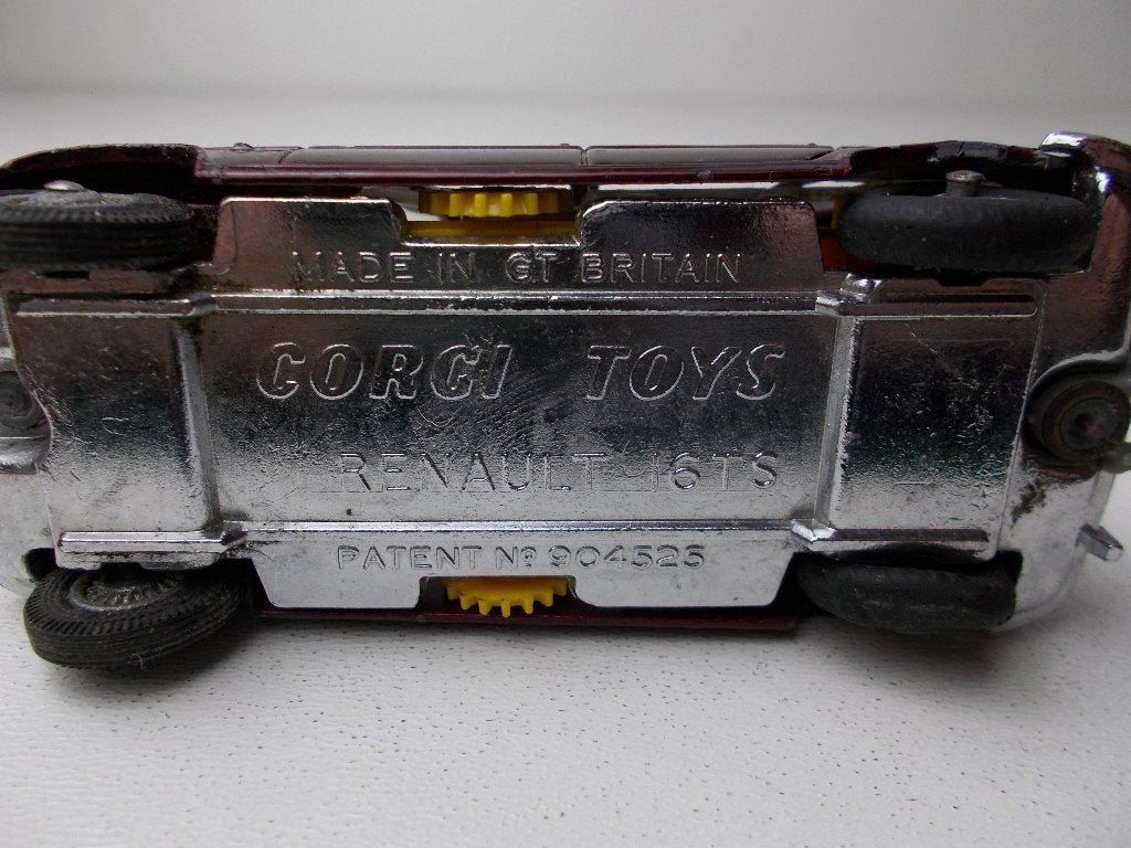 1969 Corgi Toys 260 RENAULT 16 TS (Maroon.), Ophalen of Verzenden, Gebruikt, Auto, Corgi