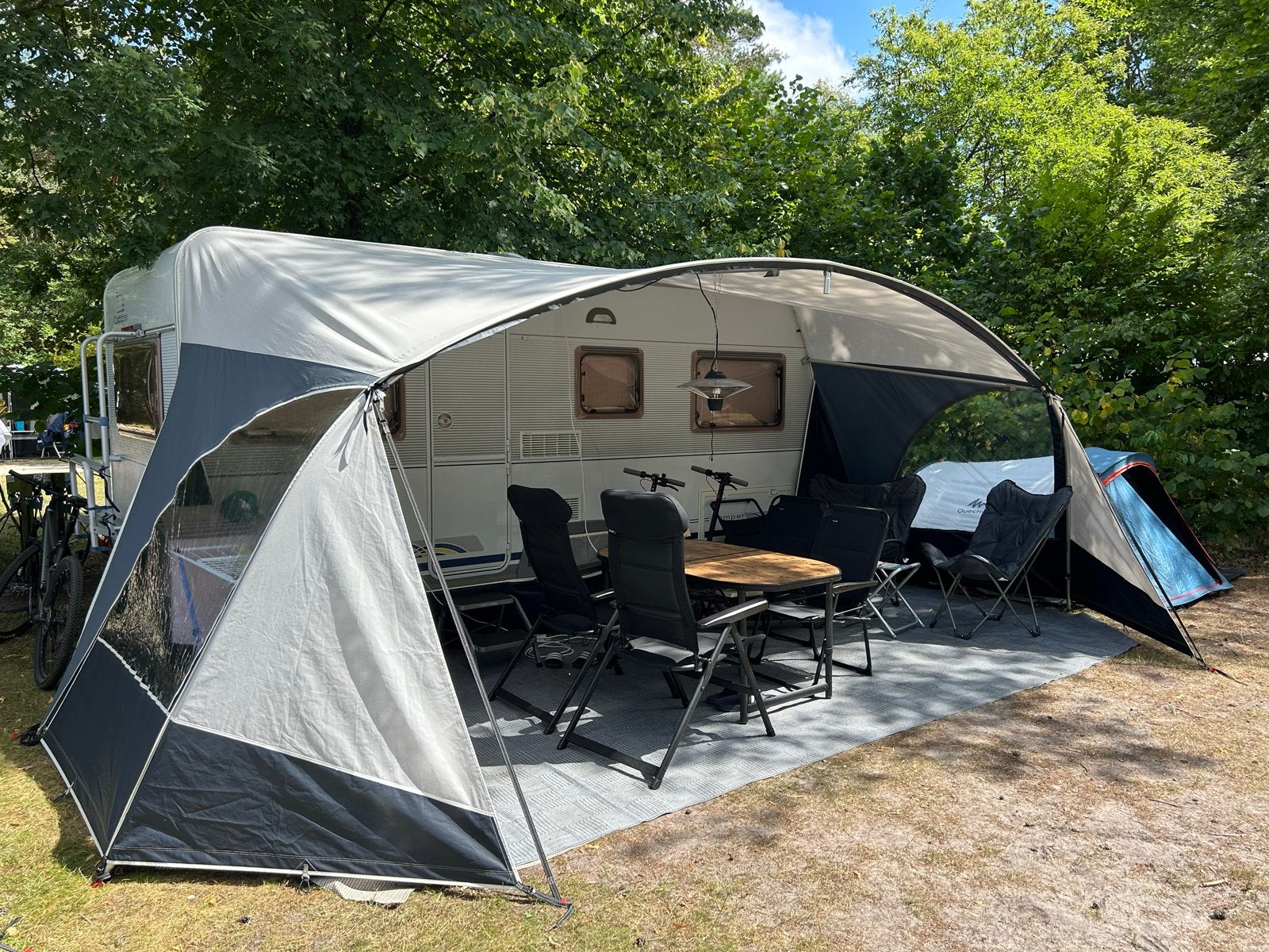 Unico Verona maat 12, Caravans en Kamperen, Ophalen, Gebruikt, Ten Cate All Season 240g/m2, Unico Ventura