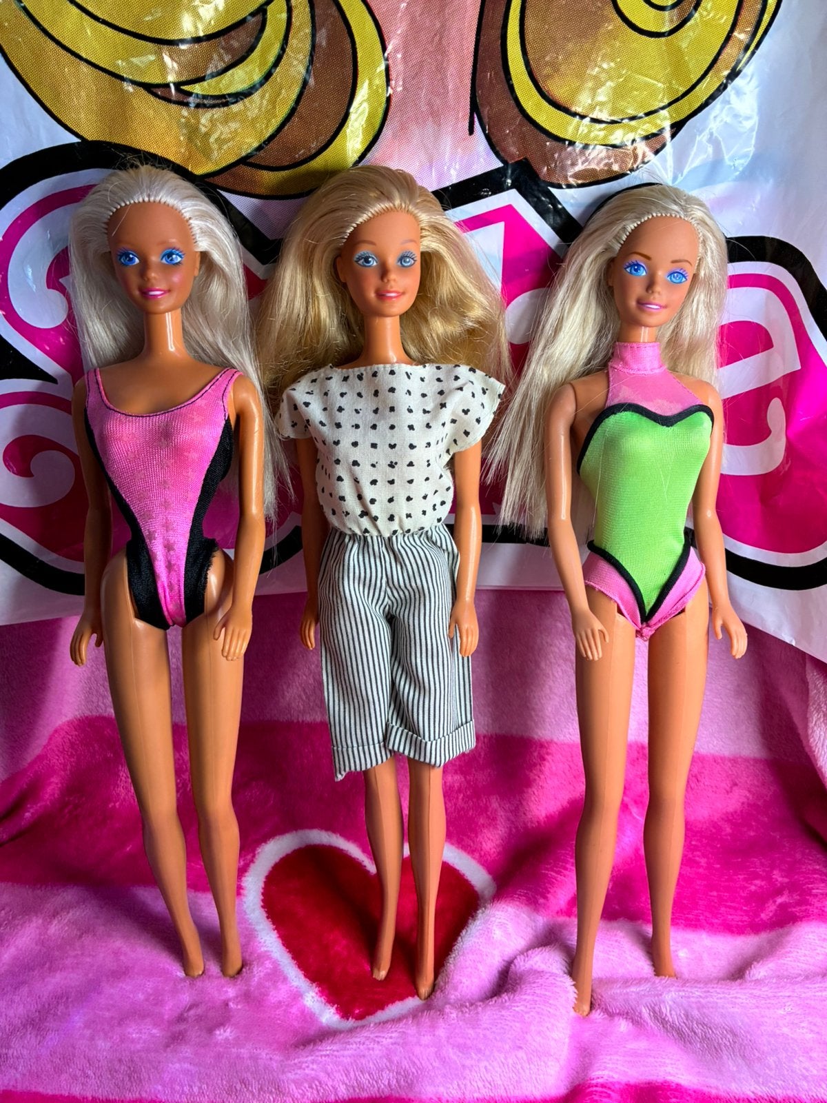 Barbie poppen jaren 80, Verzamelen, Poppen, Ophalen, Zo goed als nieuw