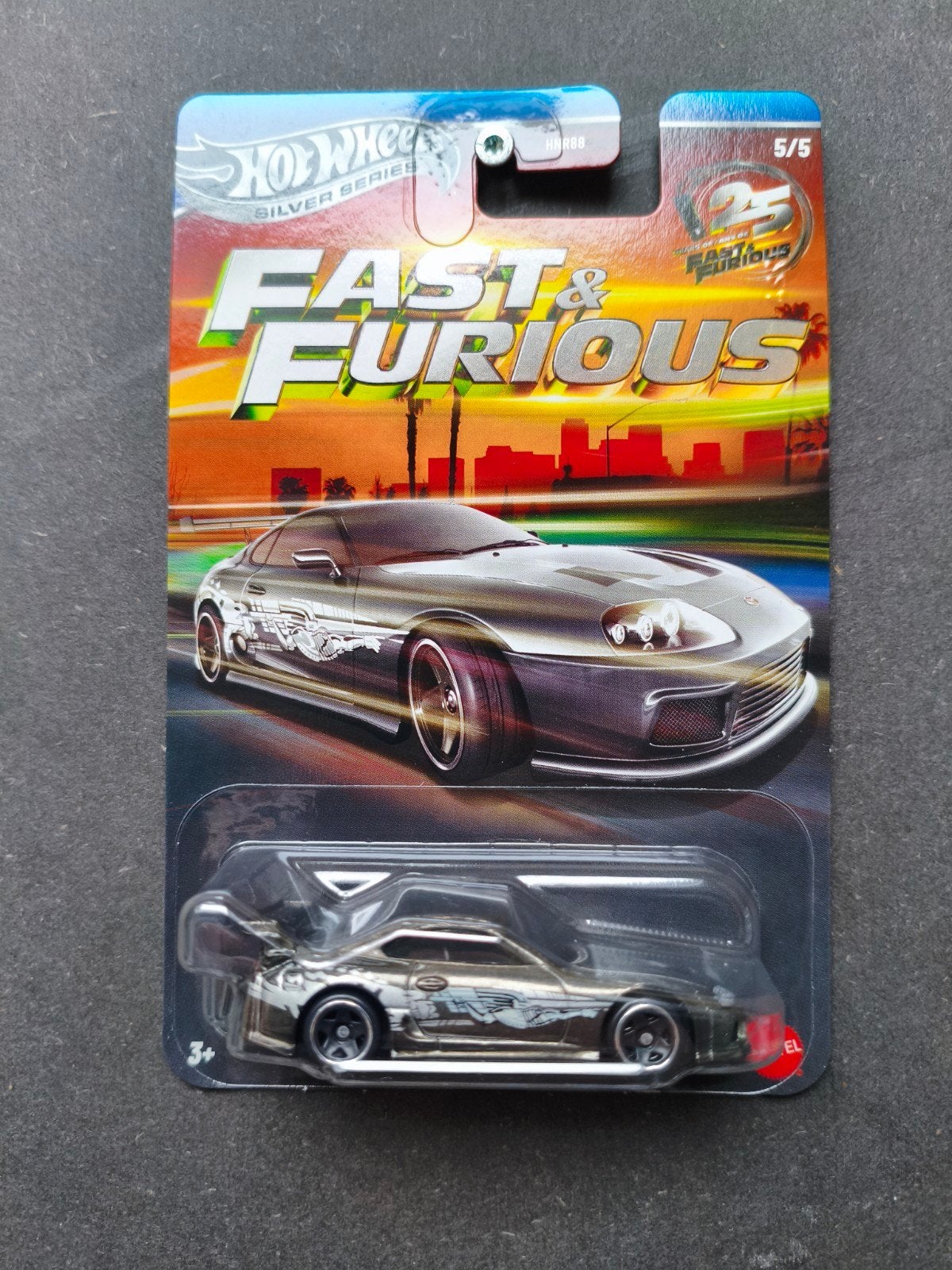 Hot Wheels Fast & Furious Toyota Supra (metalen onderstel), Ophalen of Verzenden, Nieuw, Auto