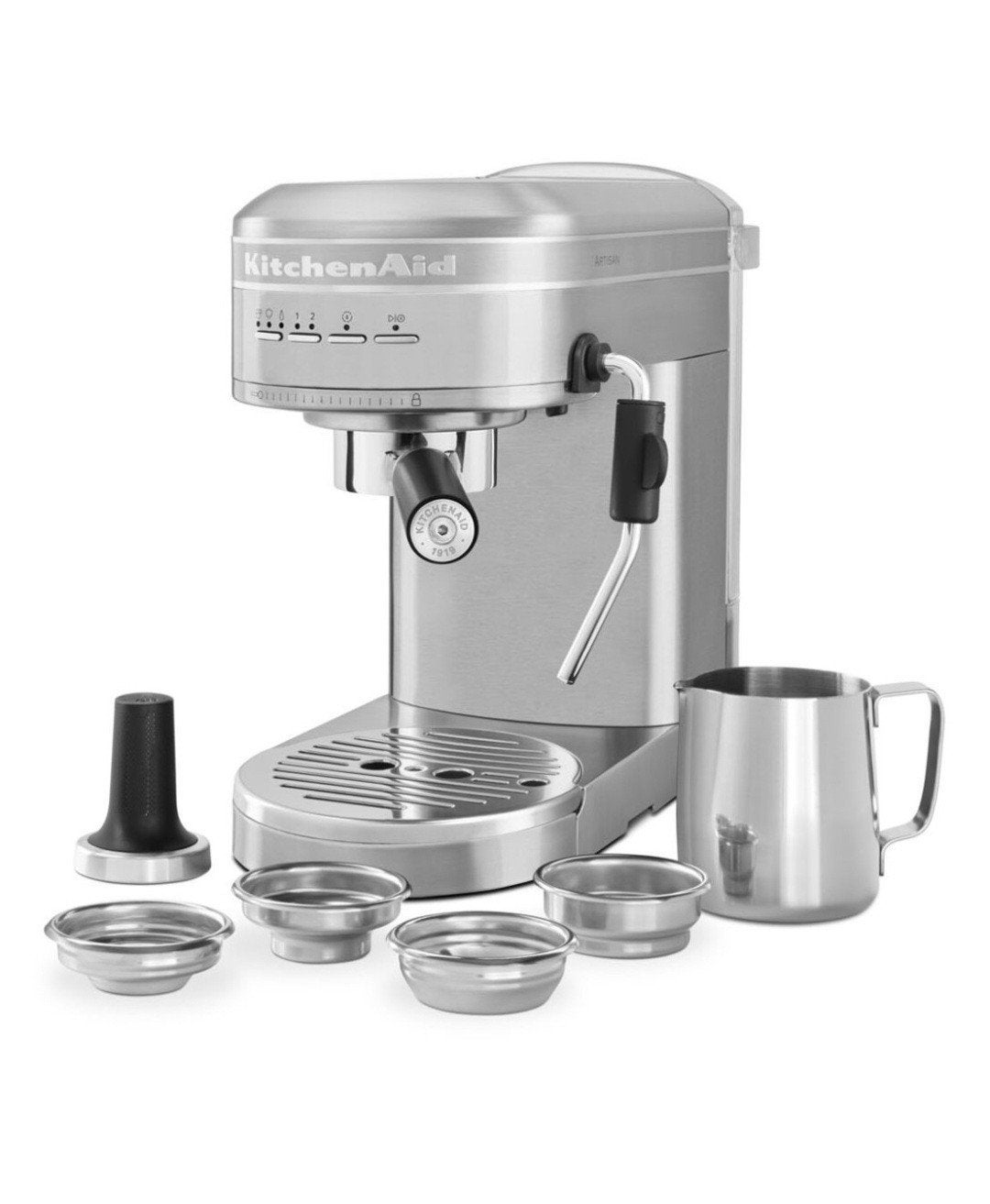 KitchenAid Artisan Piston Espressomachine - neuw in doos, Espresso apparaat, Nieuw, Gemalen koffie, Ophalen
